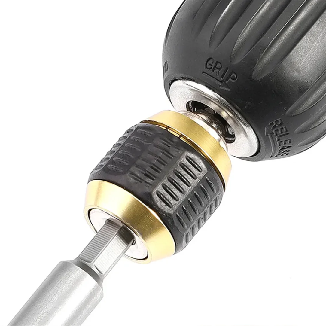 Large Head Pop-up Quick Release Self-locking Hexagonal Handle Extension Rod Electric Drill Driver Conversion Screwdriver Tool view 5