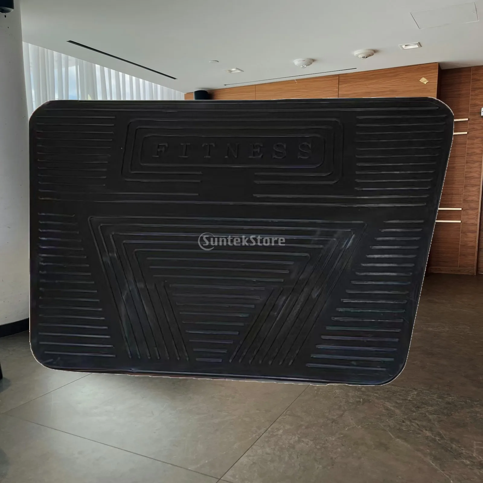 Almofada de Borracha Durável para Agachamento, Acessório para Máquina de Hack Squat, Ferramenta para Treino de Parte Inferior do Corpo para Agachamentos
