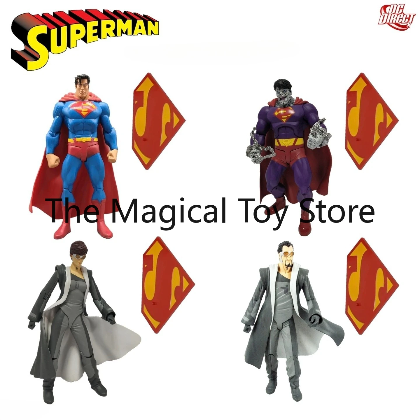 

Original DC Direct DCD Superman: Son of Krypton Series 6.75-inch Articulated Action Figure Collectible Model Toy Birthday Gift