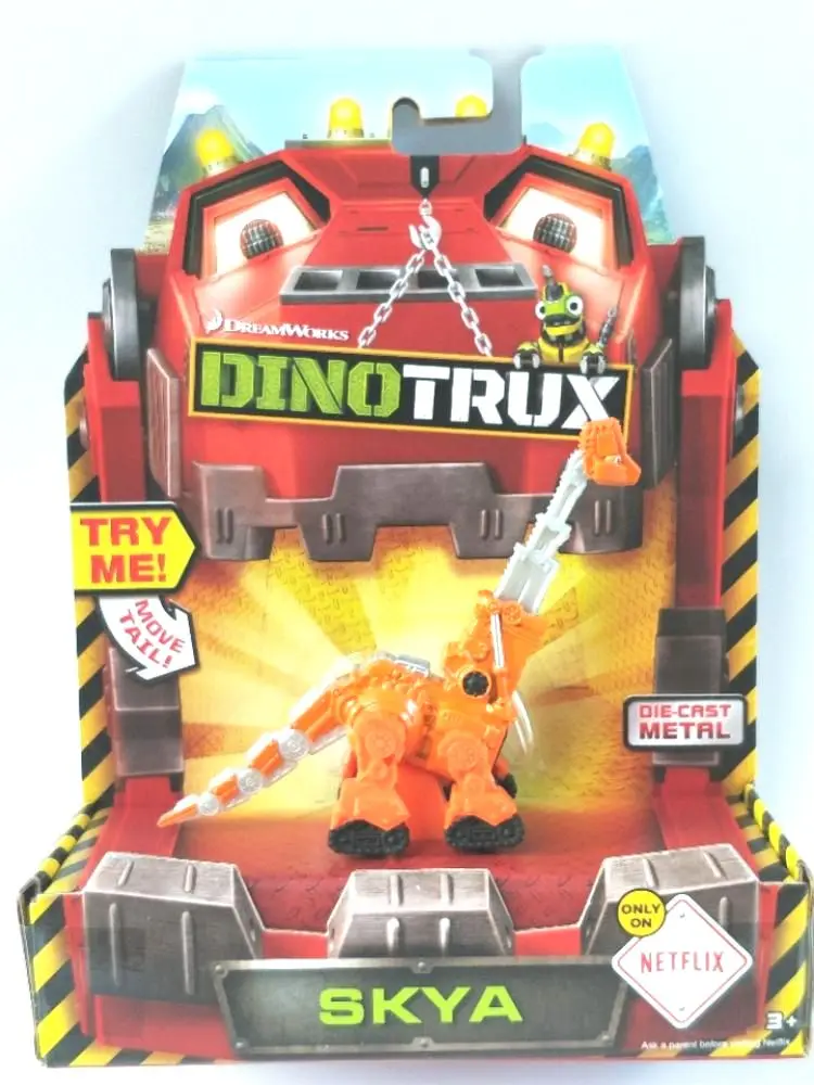 مع الصندوق الأصلي Dinotrux ديناصور شاحنة للإزالة لعبة على شكل ديناصور سيارة نماذج صغيرة جديدة هدايا للأطفال نماذج من الديناصورات