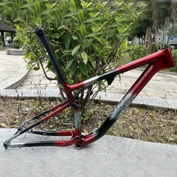 Full Suspension Carbon Frame MTB 29er XC Enduro 148*12mm Bicycle Frame Suspension Boost Frame Carbon Framework MTB 29