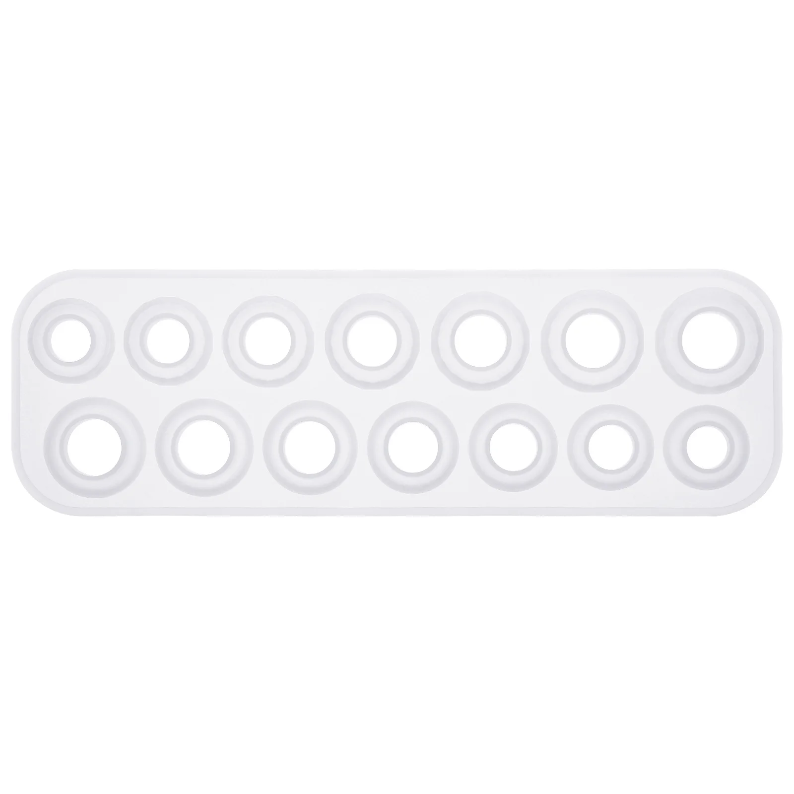 

Силиконовая форма для колец для изготовления ювелирных изделий, гибкая форма для литья из смолы с несколькими отверстиями, формы для колец на палец, эпоксидные инструменты