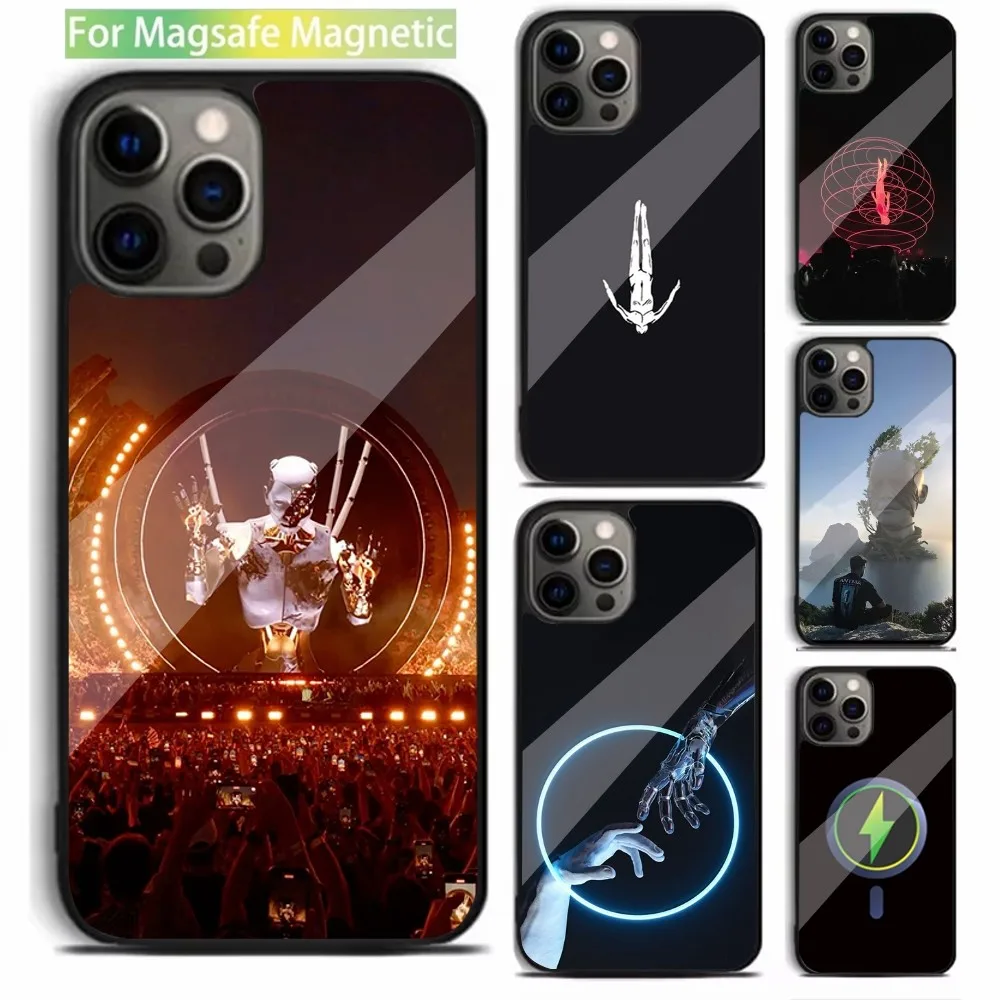 DJ A-Afterlife Anyma Magsafe Magnetic Phone Case Coque For IPhone 16 15 14 13 12 11 Pro Xs Max Mini Plus Funda