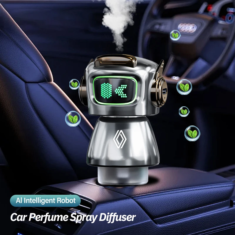 

Car Air Freshener Perfume Diffuser Fragrance Spray AI Robot For Renault Clio Koleos Megane Espace QM6 Kadjar Captur Scenic Duste