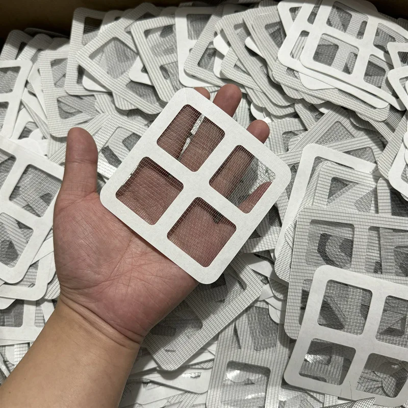 

50Pcs Disposable Floor Drain Sticker Shower Drain Hair Catcher Cover Sink Strainers Anti-blocking Bathtub Mesh Filter Sticker