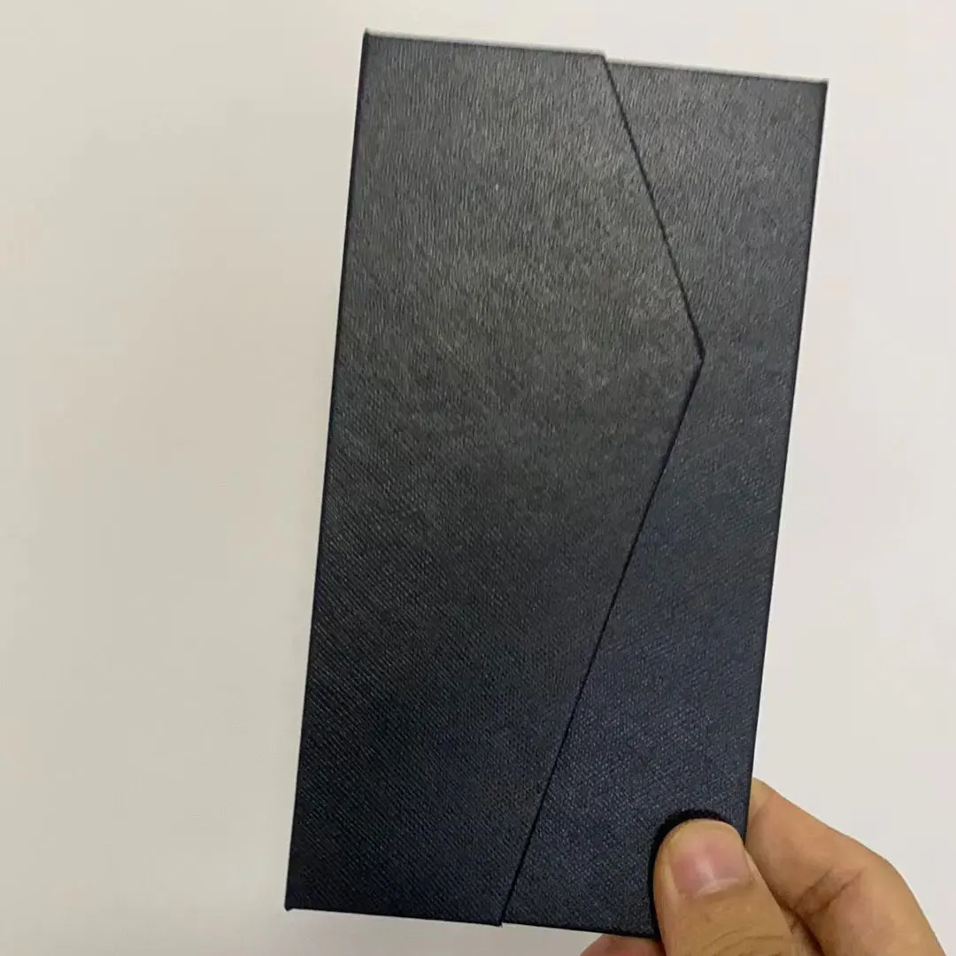 

160*85 мм пустая черная подарочная коробка для карточек из крафт-бумаги, пакеты для визитных карточек со слотом из ЭВА и магнитной застежкой