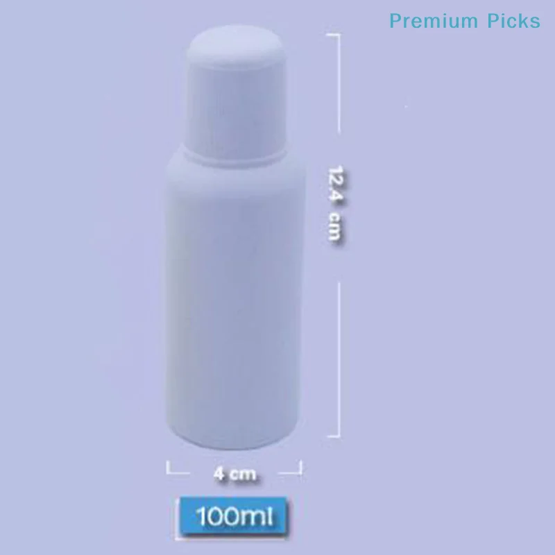 portableBottle with sponge applicator 100ML medicine liquid bottle with sponge head