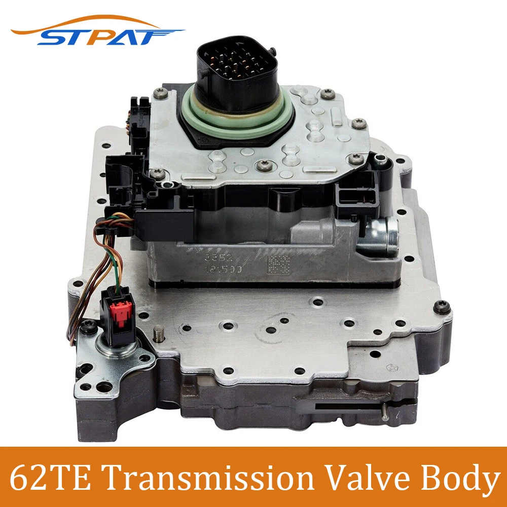 STPAT 62TE Transmission Valve Body Complete with Solenoid Pack For 2007-on Pacifica Sebring Avenger Journey Dodge Chrysler Ram