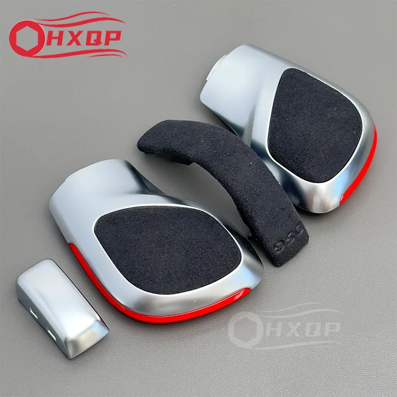

With Leather Shift Knob Gear Side Cover DSG Emblem For VW Golf 6 7 R GTI Passat B7 B8 CC R20 Jetta MK6 GLI