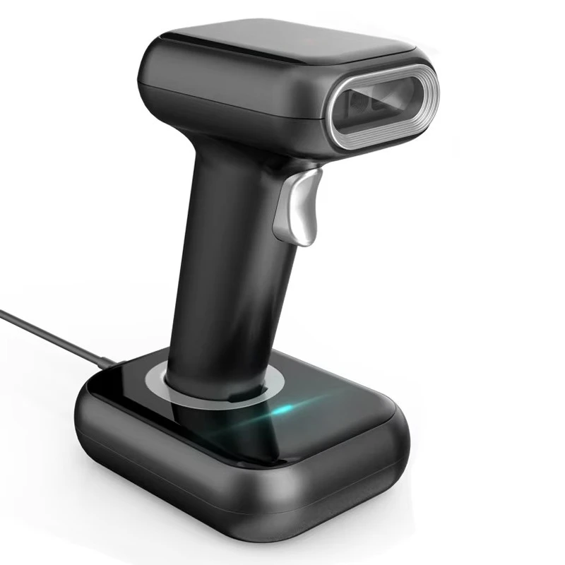 2.4G Wireless Barcode Scanner PDF417 QR Scanning Fast Machine WHS-26
