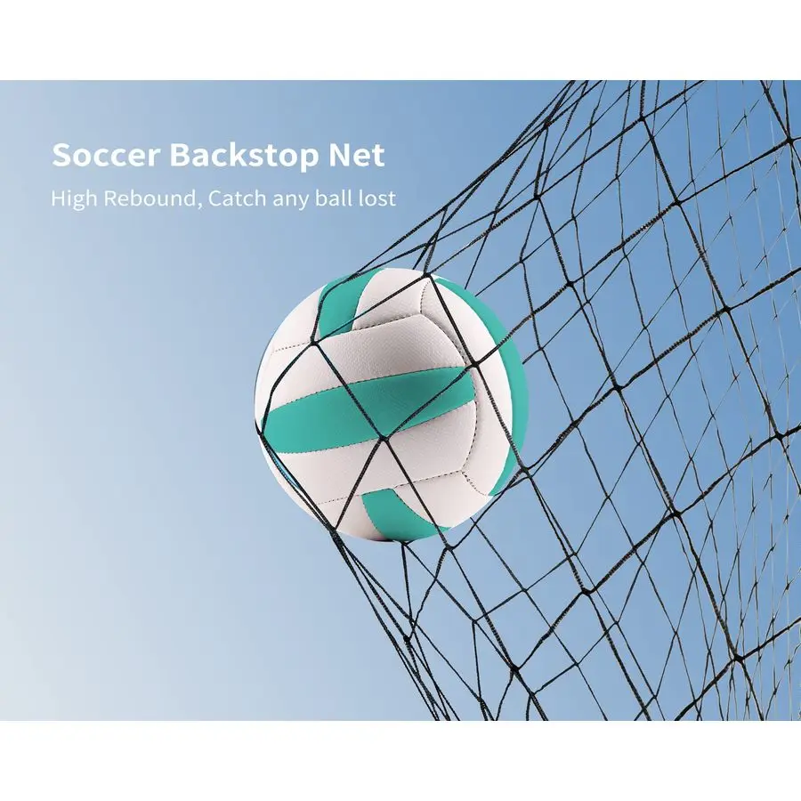 Netting High Impact Sports Practice Barrier Net, Nylon Hitting Netting for Soccer, Hockey, Basketball, Football