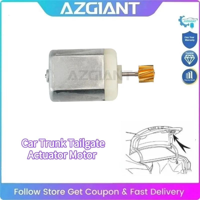 AZGIANT Trunk Latch Actuator Motor for 2018-2023 VW Virtus 12V Electric Rear Trunk Lock Liftgate Motor