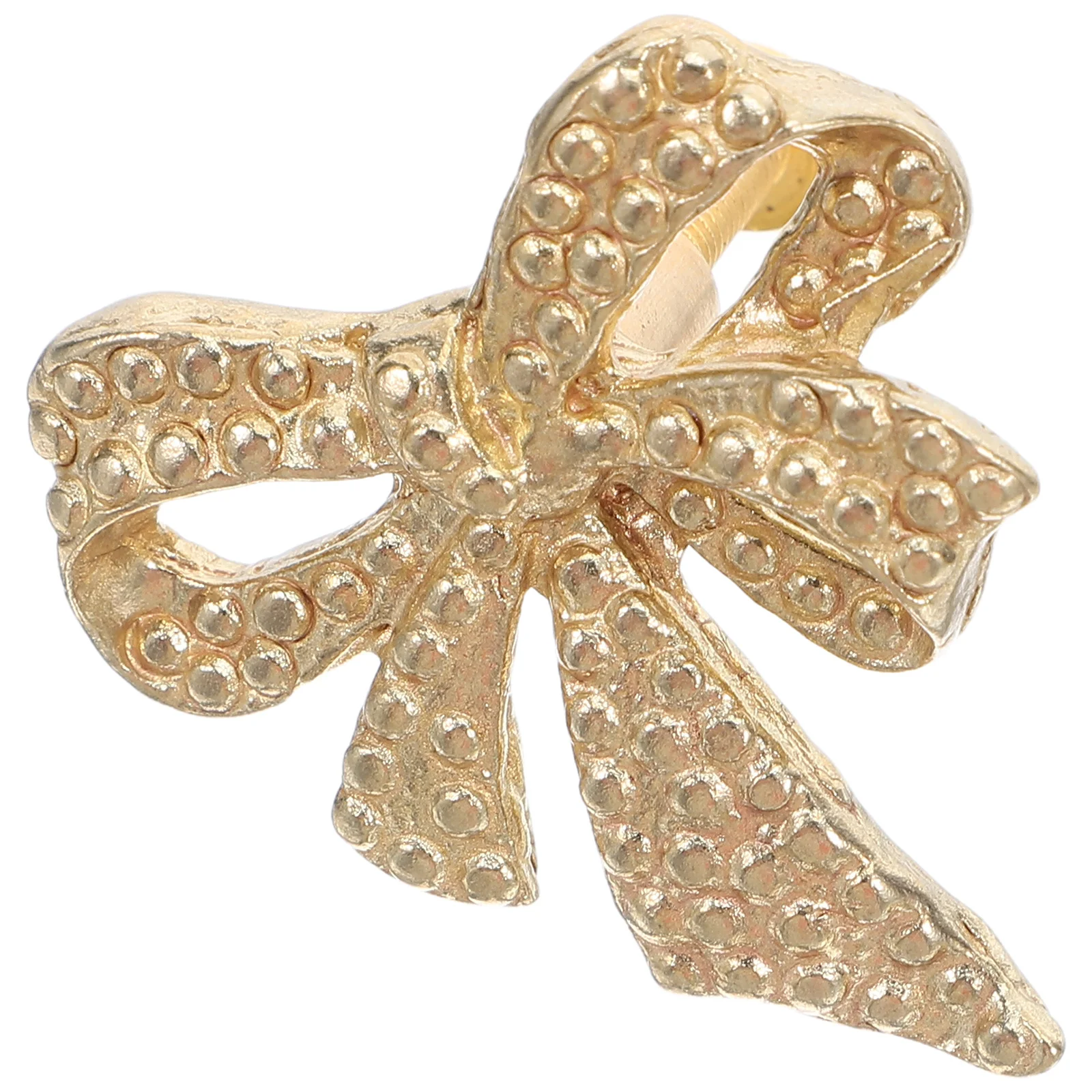 

Brass Bow Cabinet Knobs Decorative Drawer Pulls for Wardrobe Dresser Kitchen Shoe Cabinet Bookcase Vintage Handles