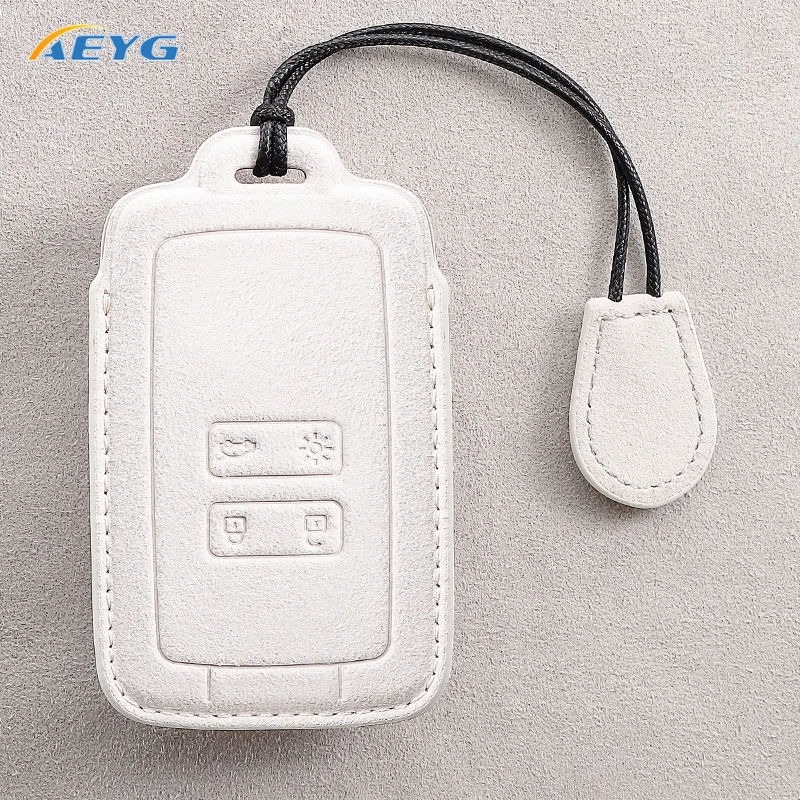 Leather Car Remote Key Case Cover For Renault Koleos Kadjar Captur Megane Talisman Espace Clio Zoe Scenic 4 Arkana Dacia Sandero