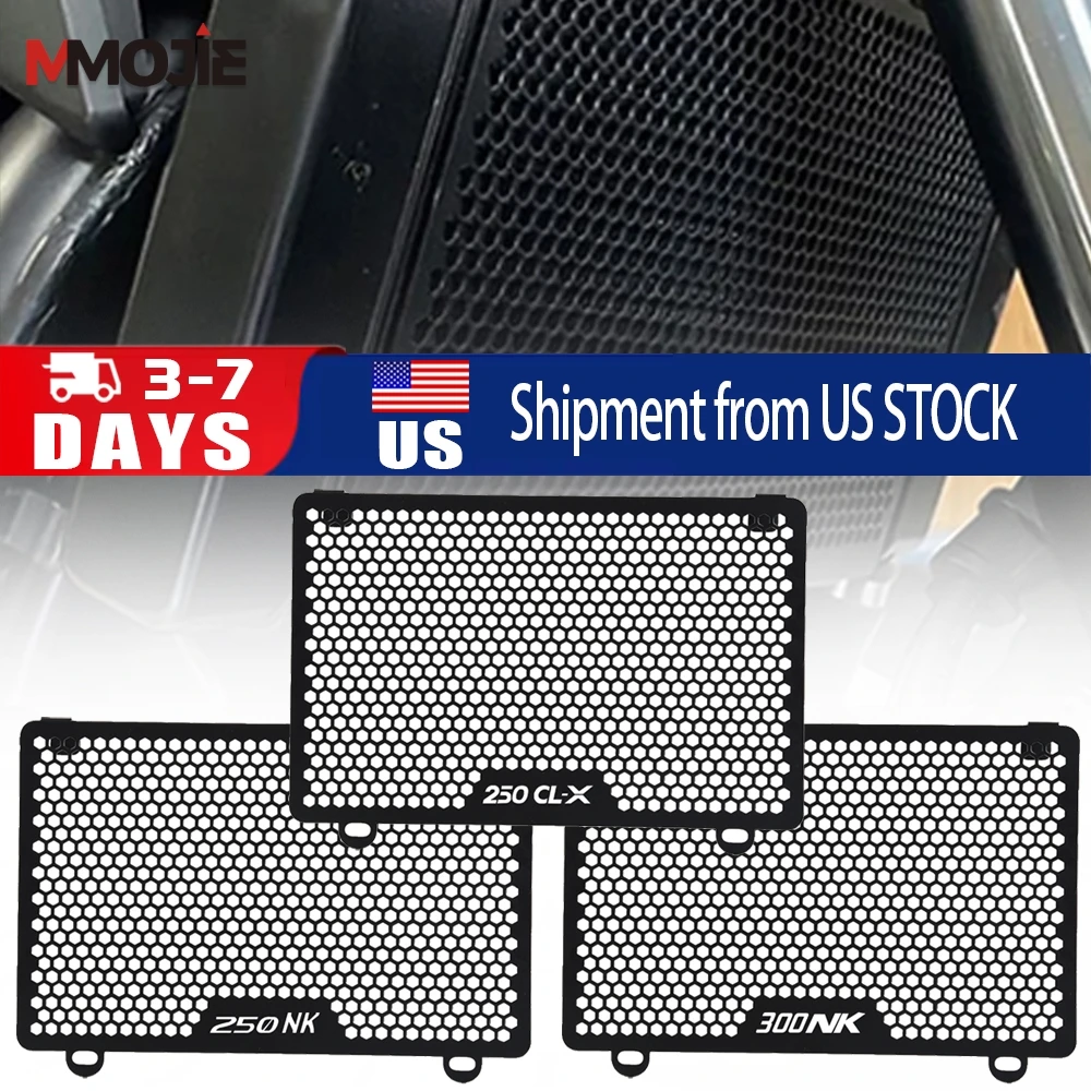 250 300 NK ل CFMOTO 250NK 300NK 250CLX 2022 2023 2024 CLX CL-X CLX250 دراجة نارية شبكة المبرد غطاء حماية حماية 2025 #1