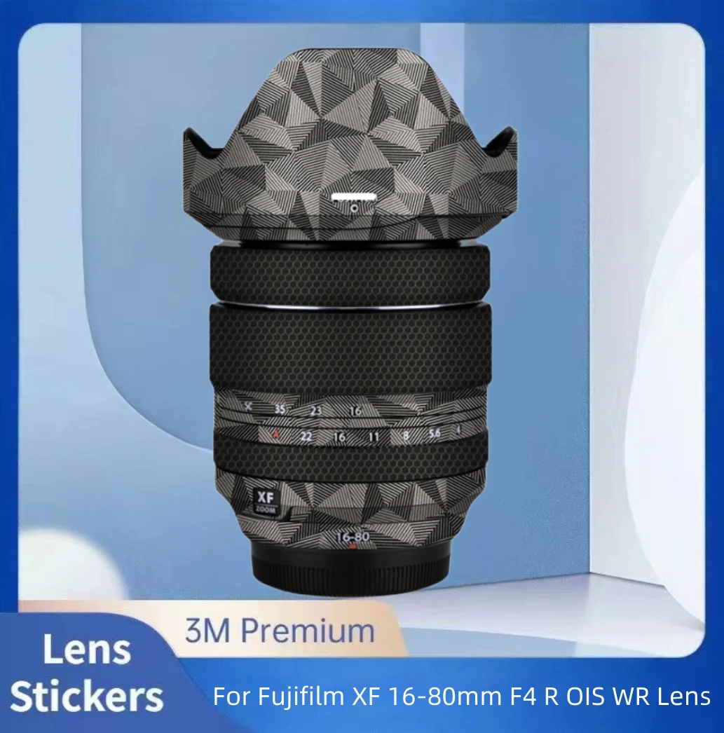 

For Fuji Fujifilm XF 16-80mm F4 R OIS WR Anti-Scratch Camera Sticker Coat Wrap Protective Film Body Protector Skin Cove