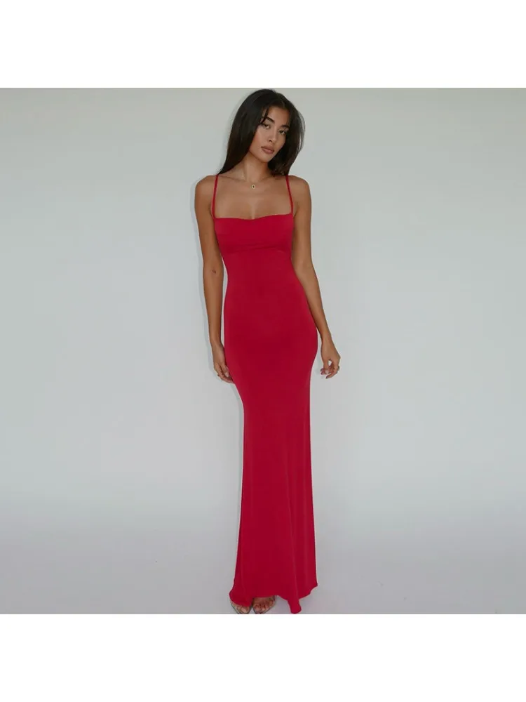 Nouvelles robes 2025 femme mode été une épaule dos nu mince paquet hanche Sexy jupe élégante