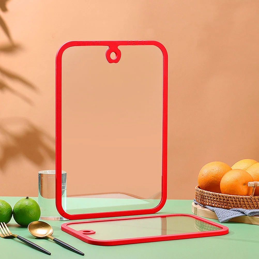 Tempered Glass Cutting Board Non Chopping Mat for Kitchen Easy to Clean Multi Functional Board for Meat Fruits