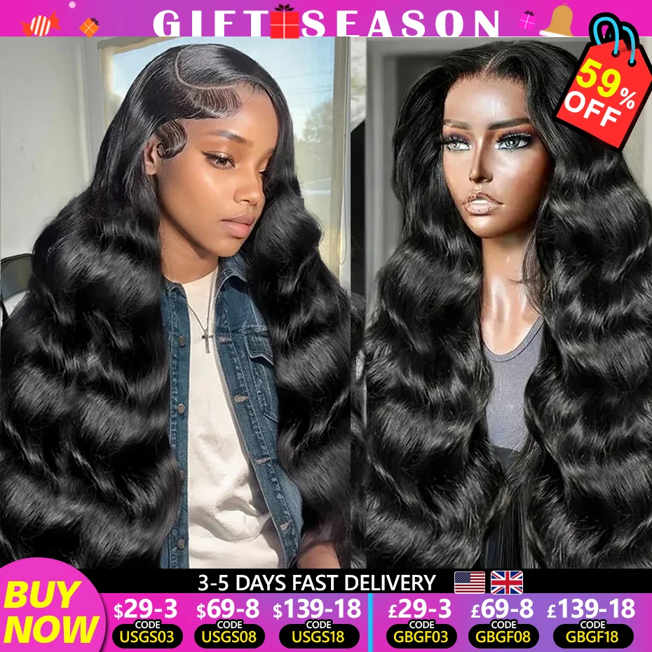 Jarin Hair 180 Density 13x6 Body Wave Lace Front Human Hair Wig Brazilian 30 32 Inch 13x4 Hd Lace Frontal Wigs   For Women