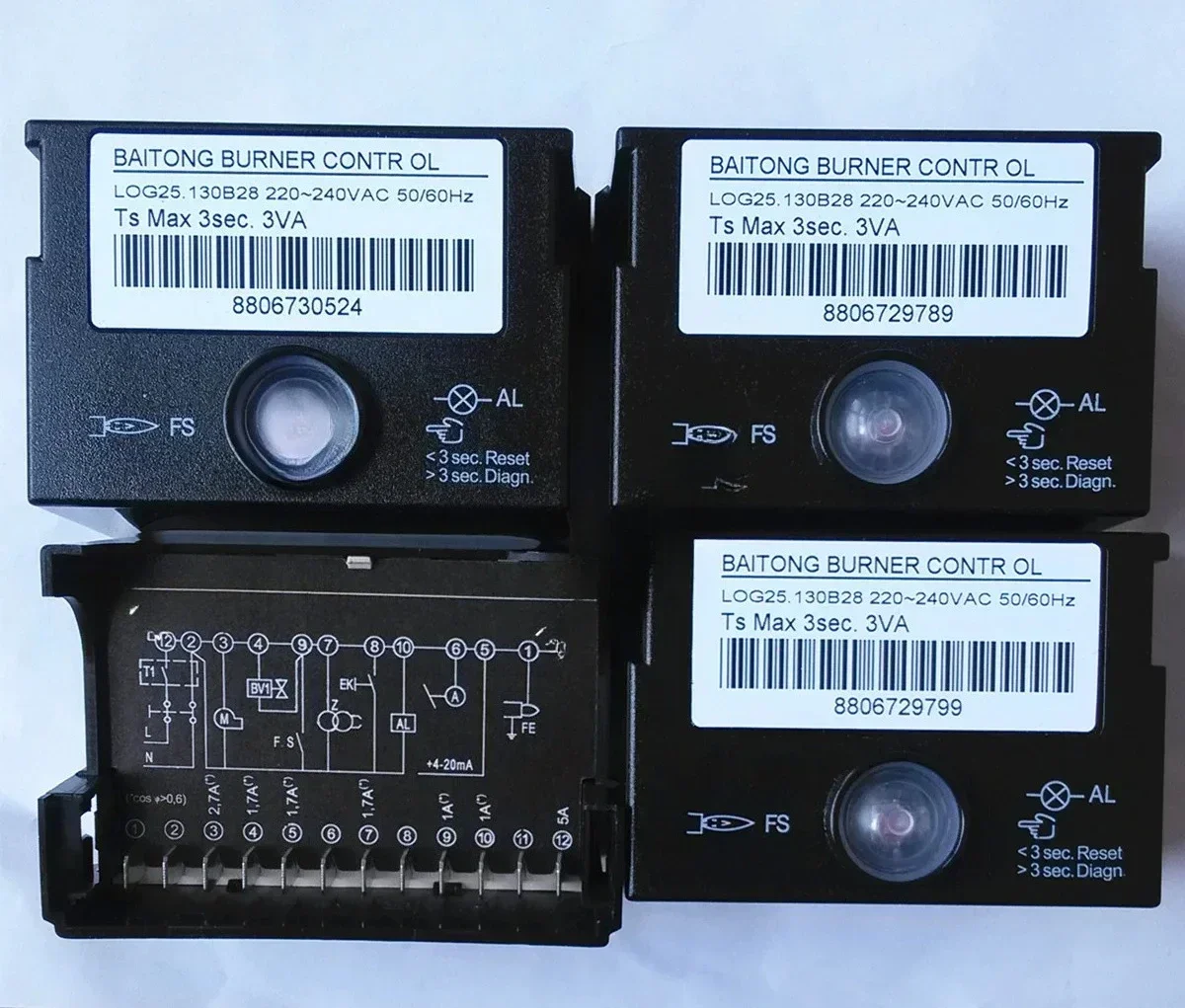 Контроллер горелки STG146 LOG25.130B28 стереотипы