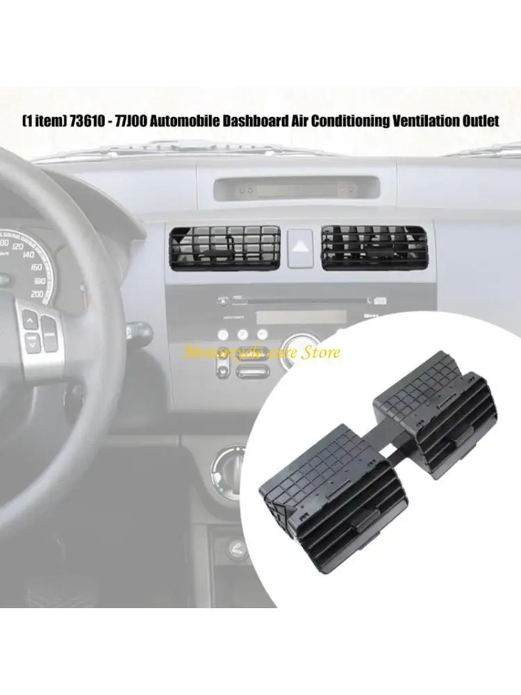 

U75F Replacement Central Dashboard Air Vent 73610 -77J00 Plastic AC Vent for Car