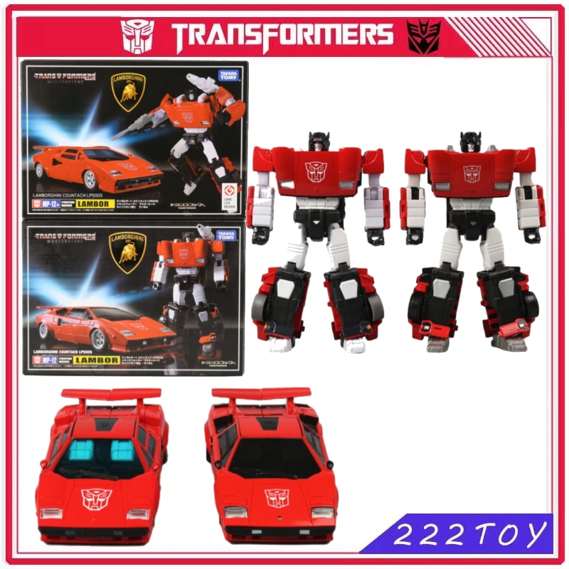 

In Stock Transformers Toys Masterpiece MP12 MP12+ KO Sideswipe Anime Model Action Figures Robot Toy Collectibles Hobbies Gifts
