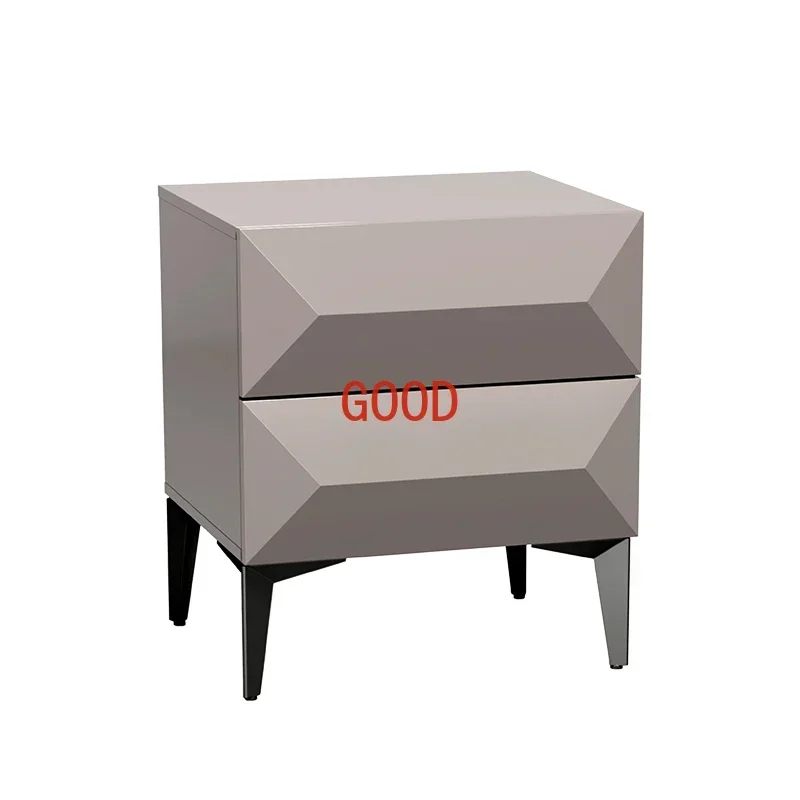 Light Luxury Bedside Table Home Living Room Sofa Side Table Cabinet Modern Minimalist Bedroom Bedside Cabinet