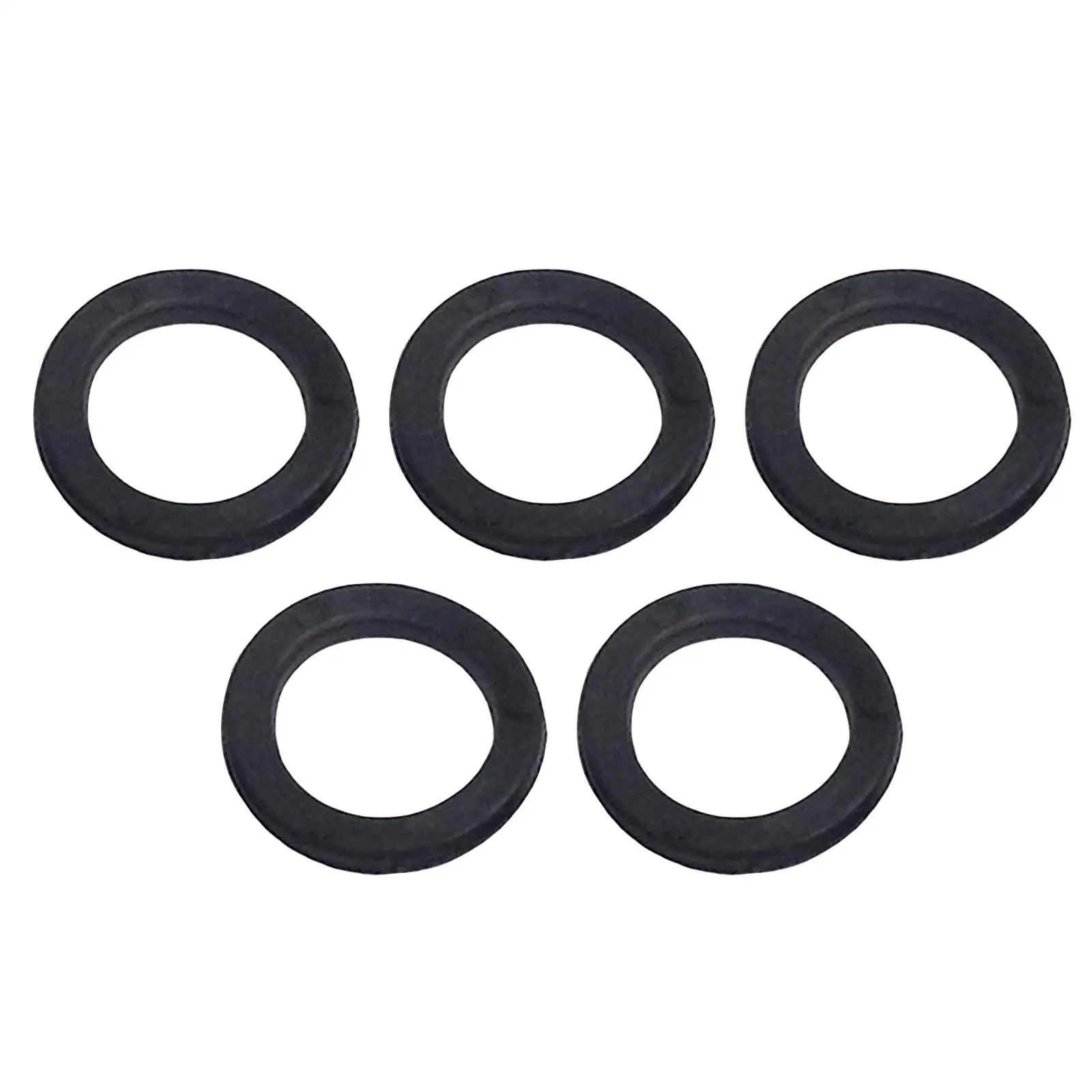 Rubber Washers Gym Sealing Gasket Rings for Barbell Clamps Clamp Collars