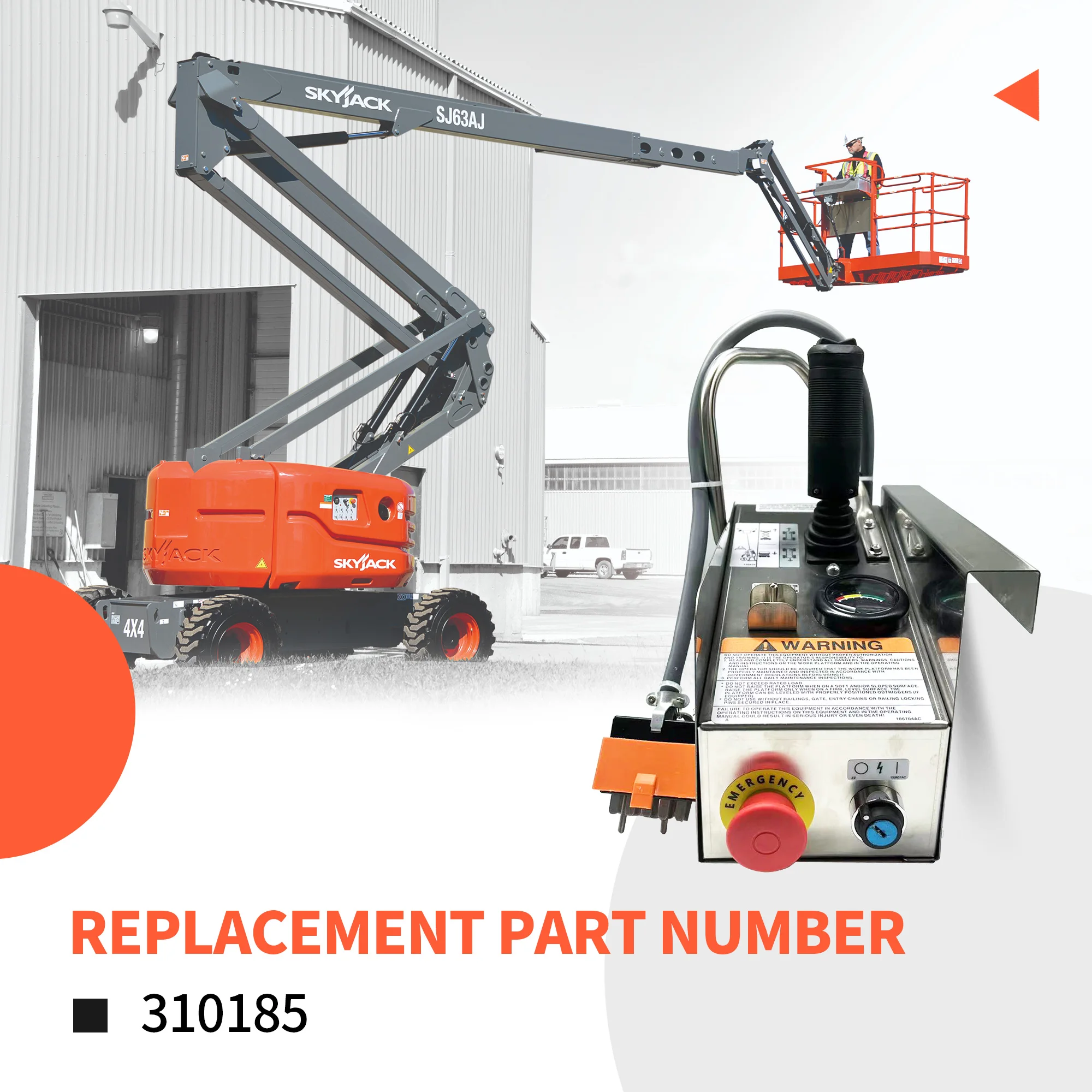 

310185 129674 Блок управления для ножничного подъемника Skyjack SJIII3015 SJIII3215 SJIII3219