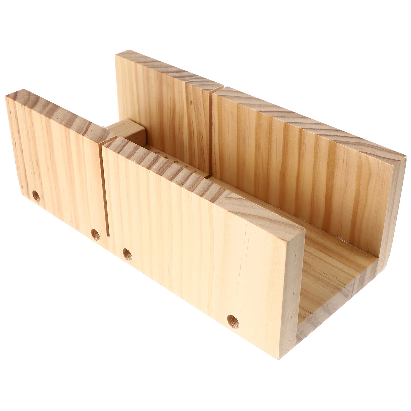 

SolidWoodSoapCutterMoldAdjustableDIYToolBambooHandmadeSoapMakingAccessoriesForPreciseCutting FitsMostSizes SoapCutterBox