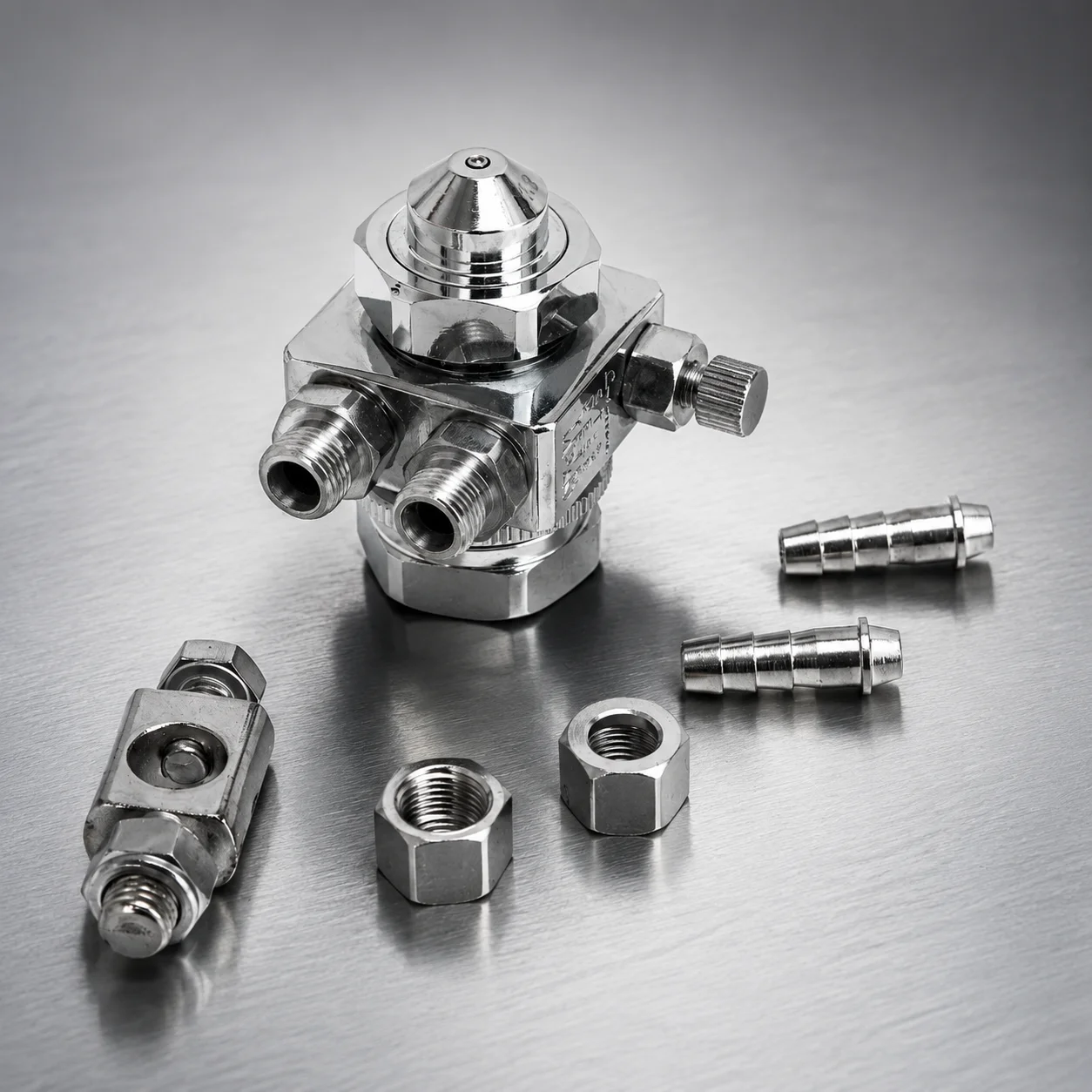 ST-5 Air Atomizing Spray Nozzle Automatic Mist Spray Head Industrial Humidification Coating Sprayer Replacement Spare Parts