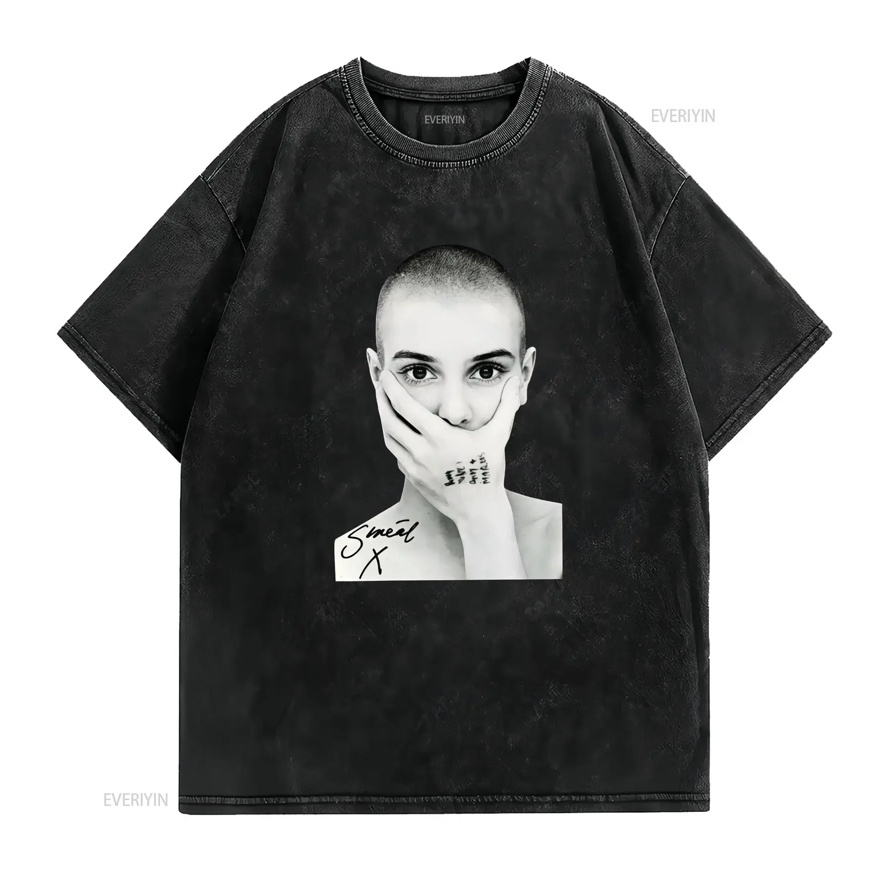 Rest in peace Sinead O Connor unisex T Shirt full size s 5xl vintage Washed Stretched Comfortable Top For Everyday Wear