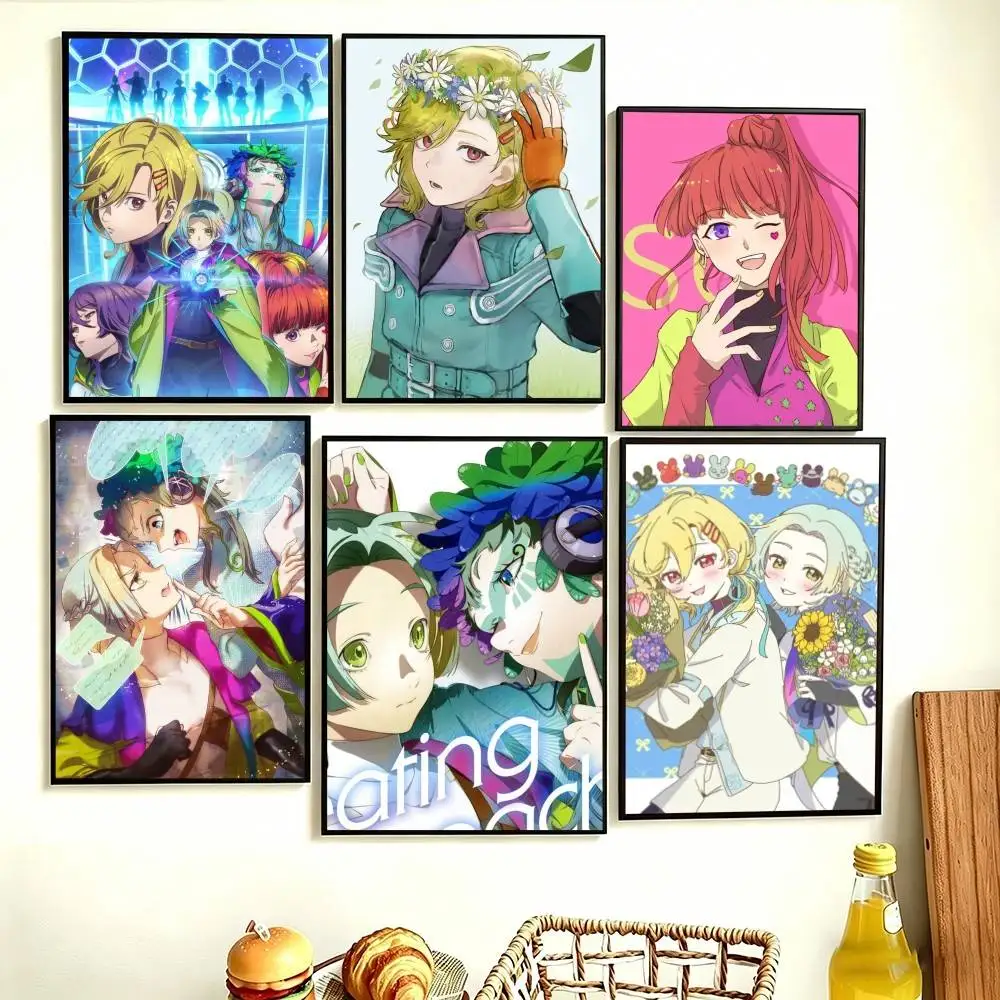 

GNOSIA Anime G-Game Poster Perfect Space Sticker Self Adhesive for Office Home Theater Wall Art Decor Fancy Gift