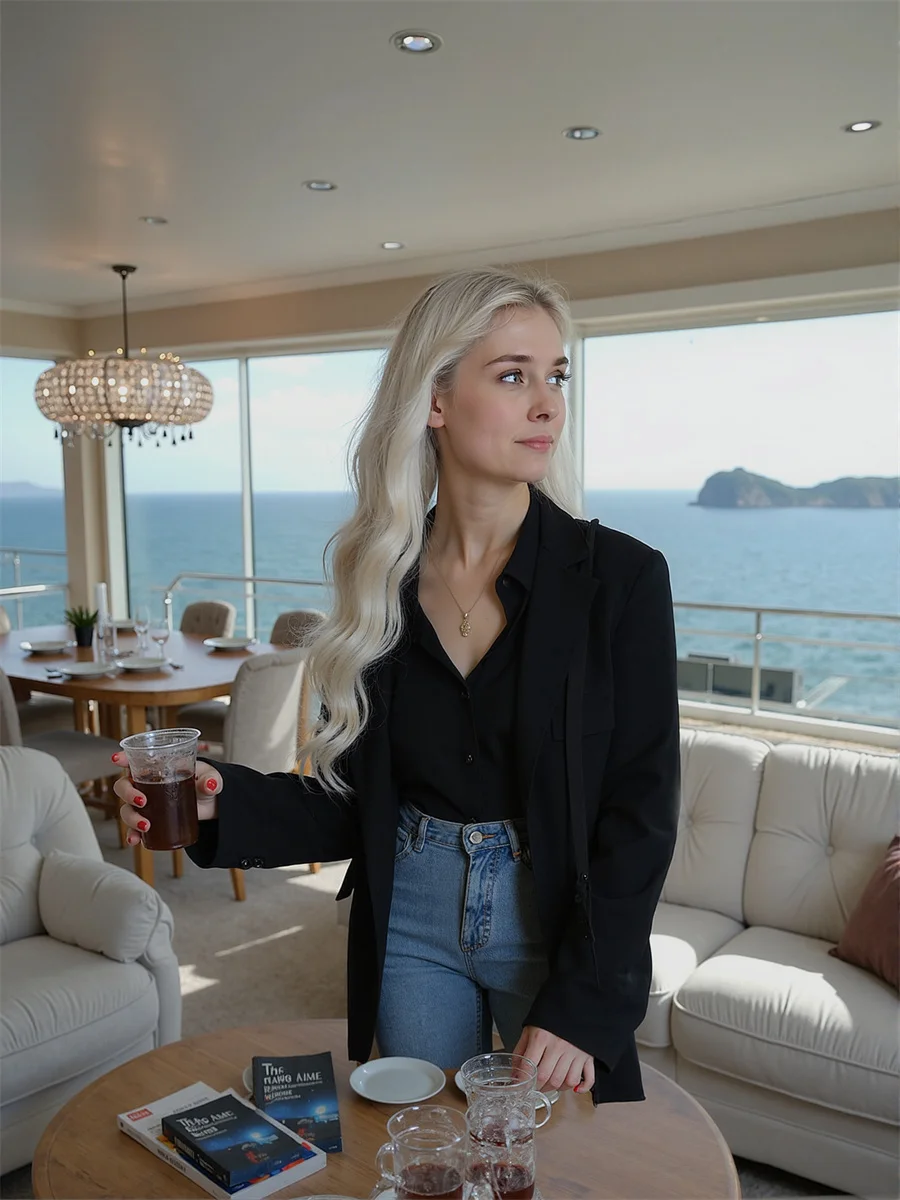 Solidne, jednorzędowe, klasyczne marynarki damskie, odzież damska, dekoracja kieszeniami, dwurzędowe, oversize, modne dla studentek, nowe.