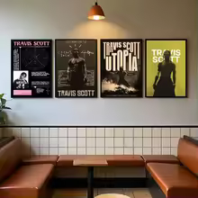T-Travis Scott Astroworld Jackboys Album muzyczny Plakat artystyczny sticky wall wodoodporny dom salon sypialnia bar estetyczny dekorati - AliExpress 15