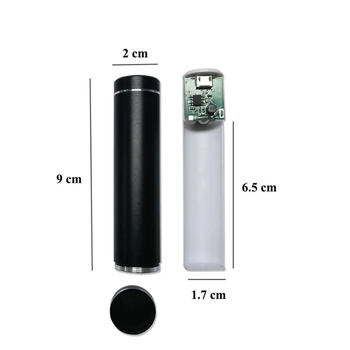 New Creativity Disguised Mini Power Bank Secret Family Transfer Hidden Safe Container Hidden Medicine Box Safety StorageArtifact