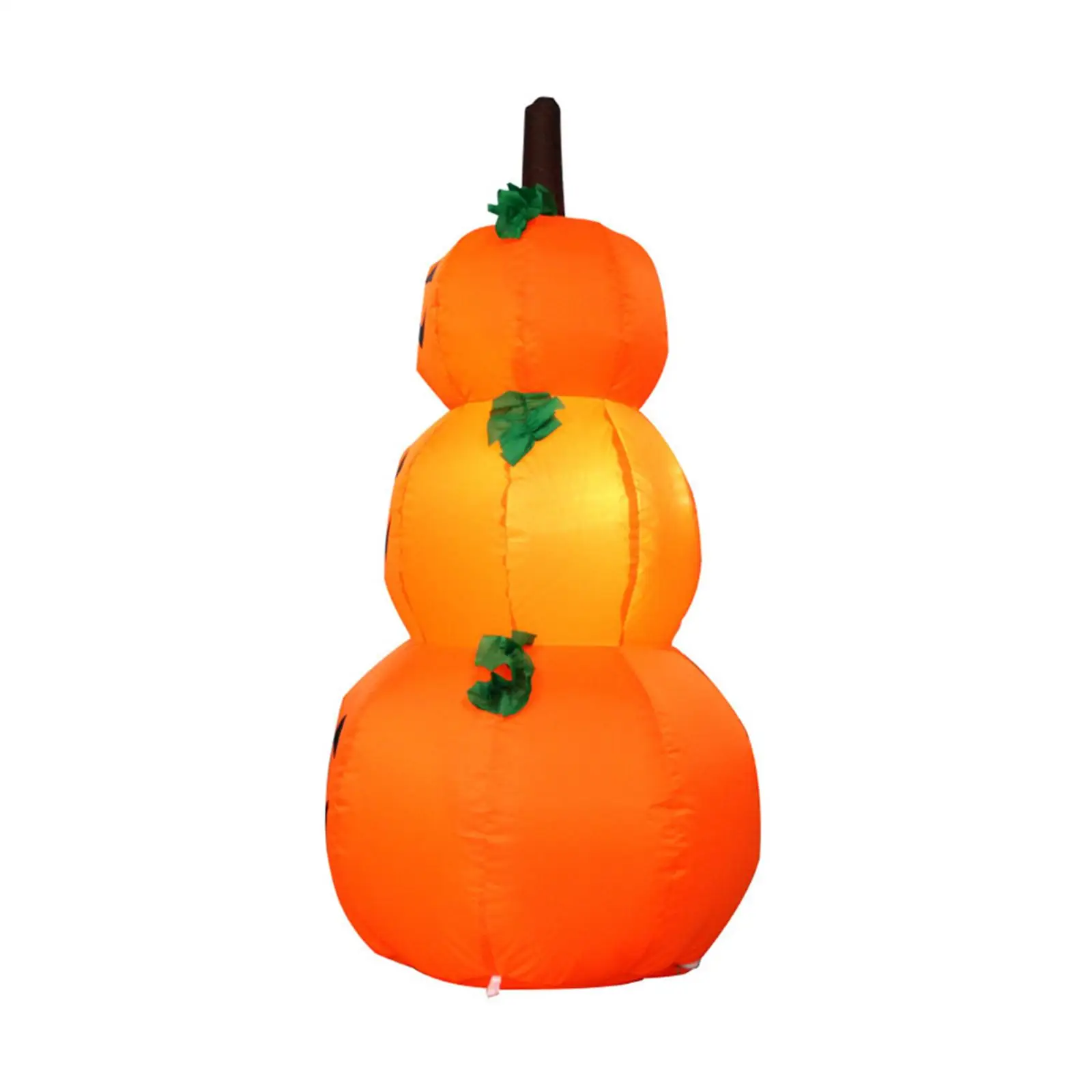 Halloween Inflatable Pumpkin with Built in LED for Outside Party Backyard