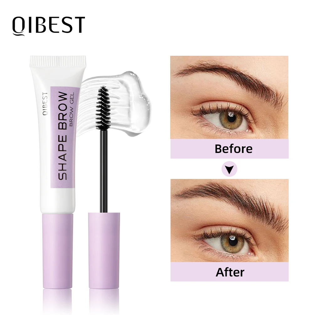 

QIBEST Transparent Eyebrow Styling Gel Quick-Drying Long-Lasting Pomade Soap Brows Wax Eyebrow Shaping Cream Eyebrow Gel Makeup