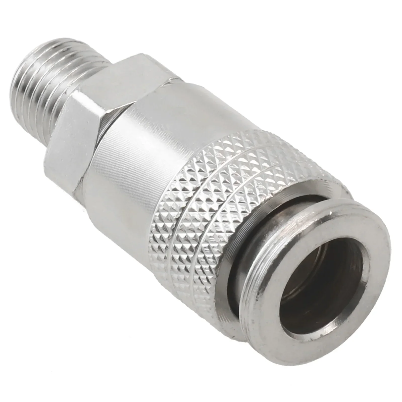 Air Compressor G1/4 Male Thread Pneumatic Fittings Adapter Metal Quick Connector EU Standard For Air Power Tools Accessories image 2