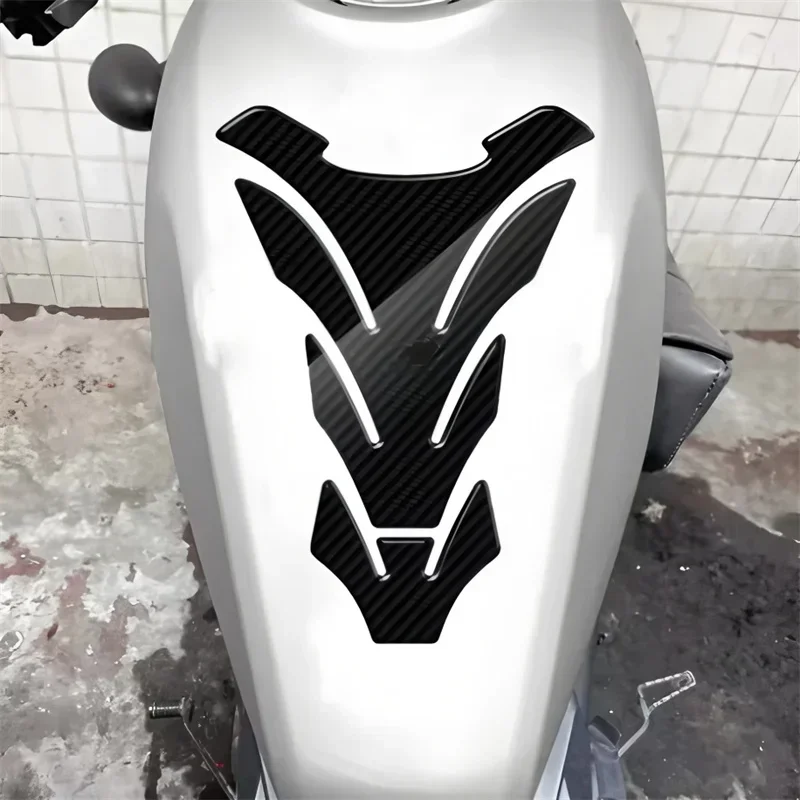 3D Carbon-look 3D Motorcycle Tank Pad Protector Decal Stickers Fit for Yama@ha R1 R1M YZF-R1 Tank