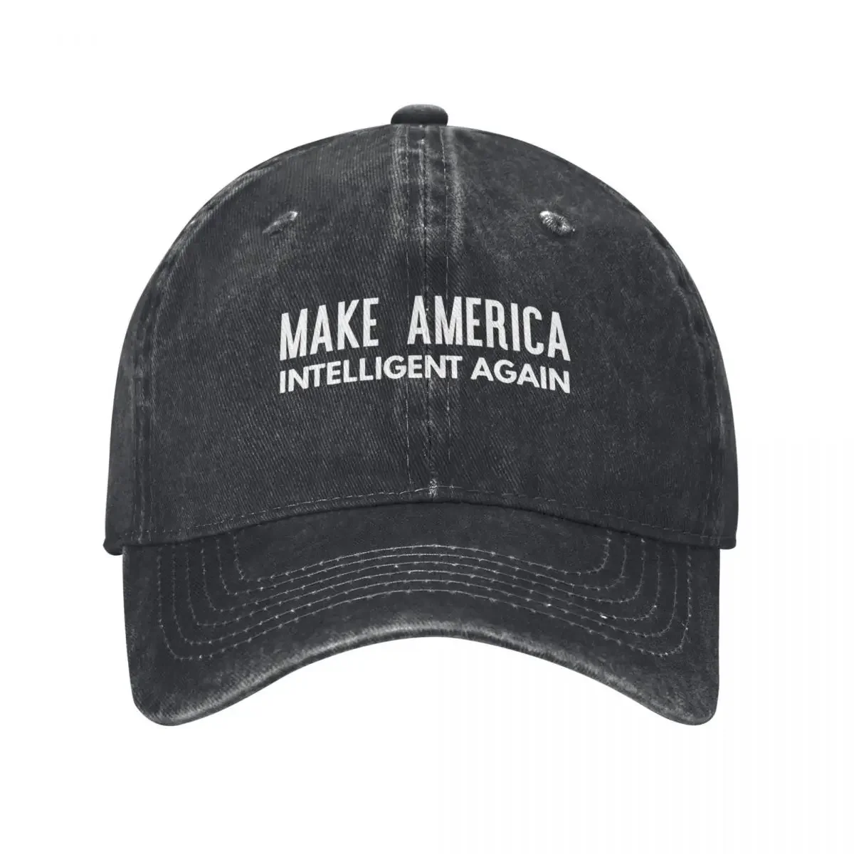 Make America Intelligent Again Baseball Cap Golf Hat Golf fashionable birthday Men's Baseball Women's