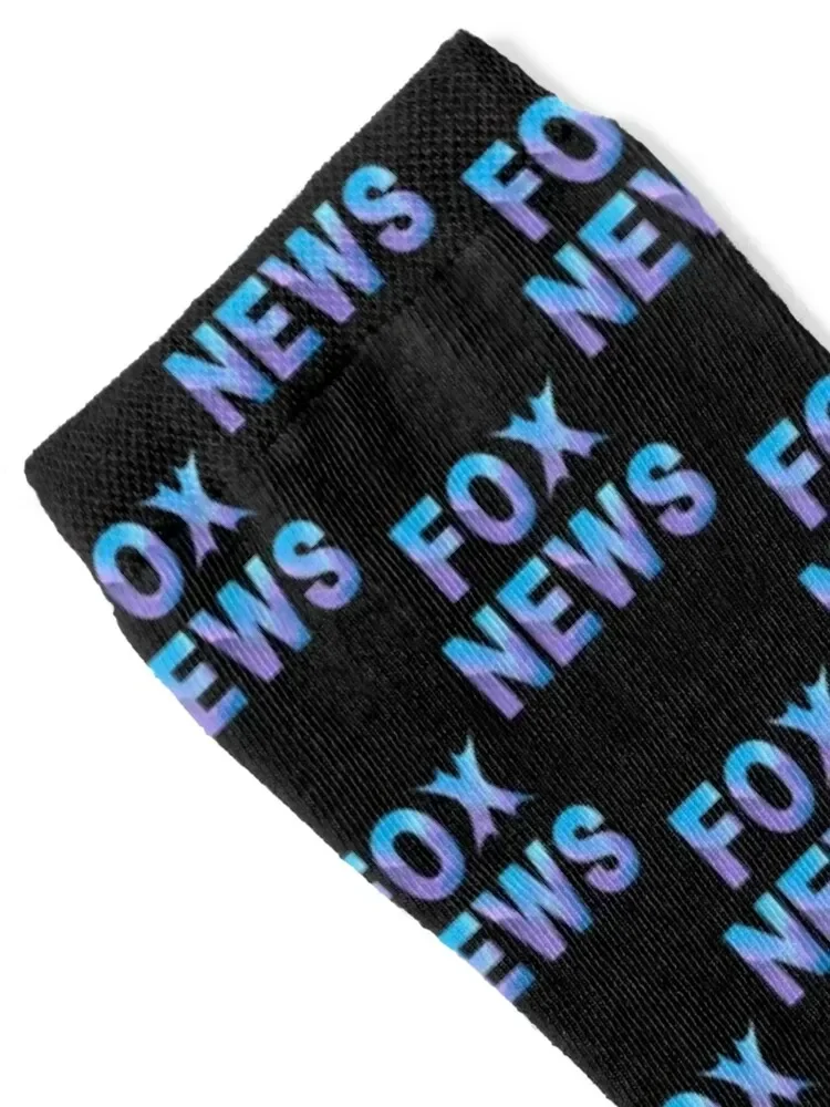 Fox news blue moon theme Socks with print cartoon snow Luxury Woman Socks Men's