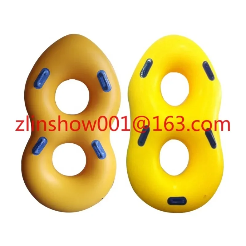 

Durable PVC 2 Person Inflatable Water Park Slide Tube Swim Ring Equipment For Lazy River