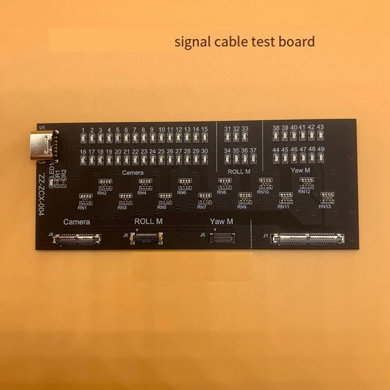 ジンバルフラットケーブルテストツールミニ 3 プロカメラ同軸信号伝送フレックスケーブルテストボード交換スペアパーツ