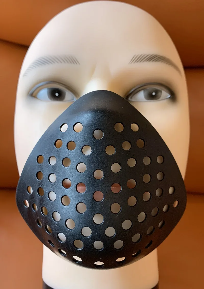 

Black Red Silicone Mask Halloween Adult Faceshell Cosplay Stereo Shaping Mask