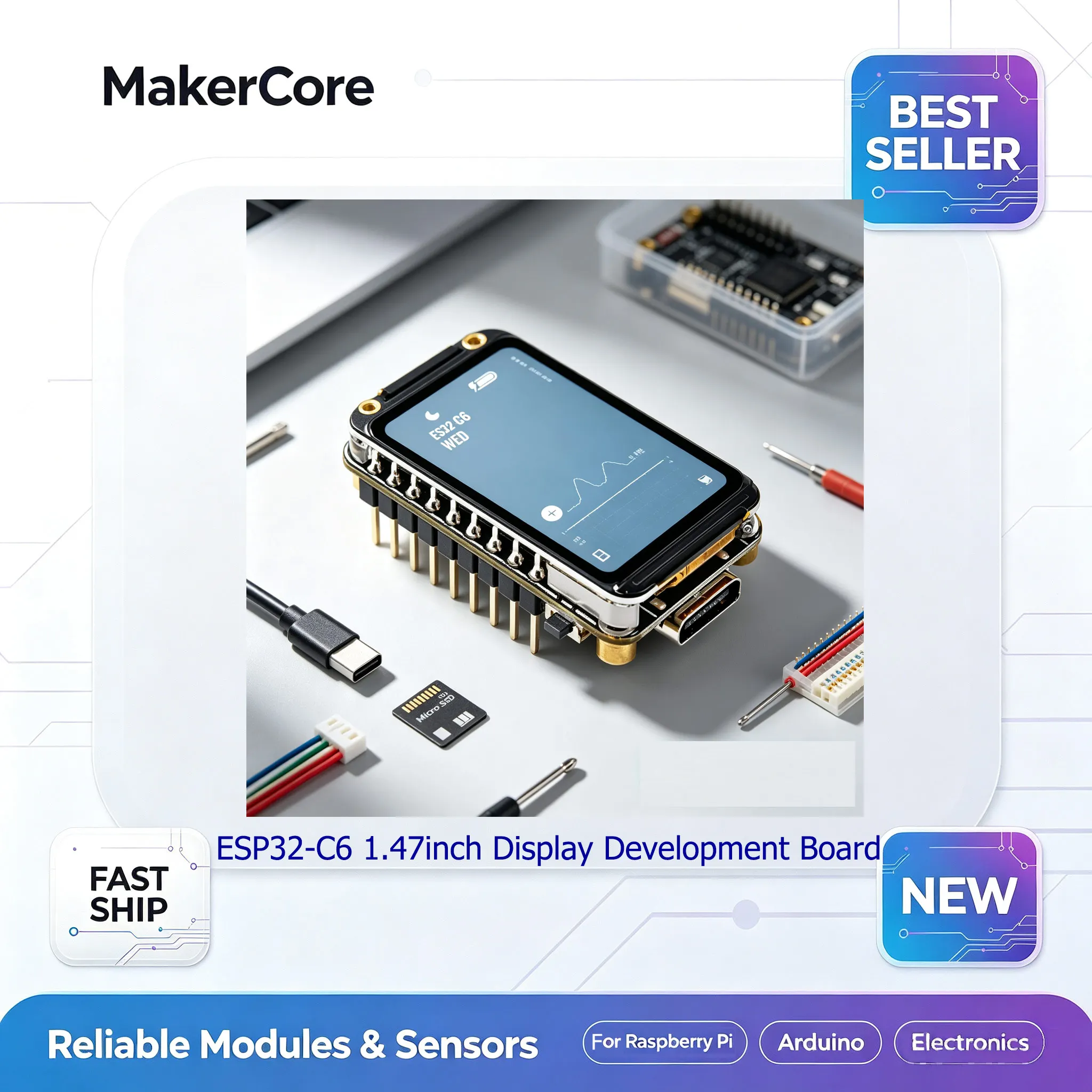 Esp32 Smart Home Kit - Matter Smart Home Development Board with