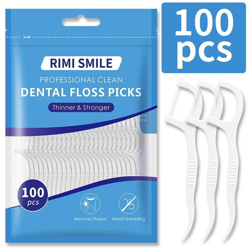 600PCS/300PCS/100PCS/50PCS/30PCS - Dental floss stick - interdental cleaning tool