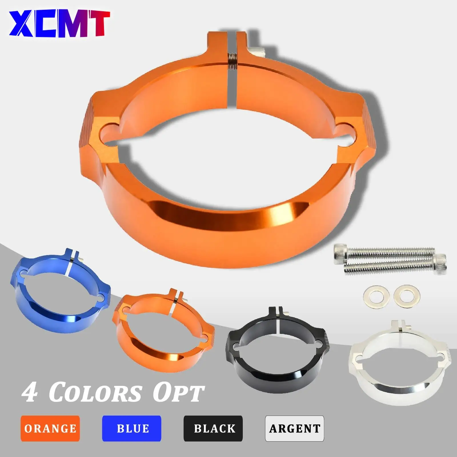 

Motorcycle Exhaust Tip Muffler Pipe Clamp Flanges Protection Cover For KTM 250 300 EXC XC XCW/XC-W Six Days/XC-W TPI 2017-2023