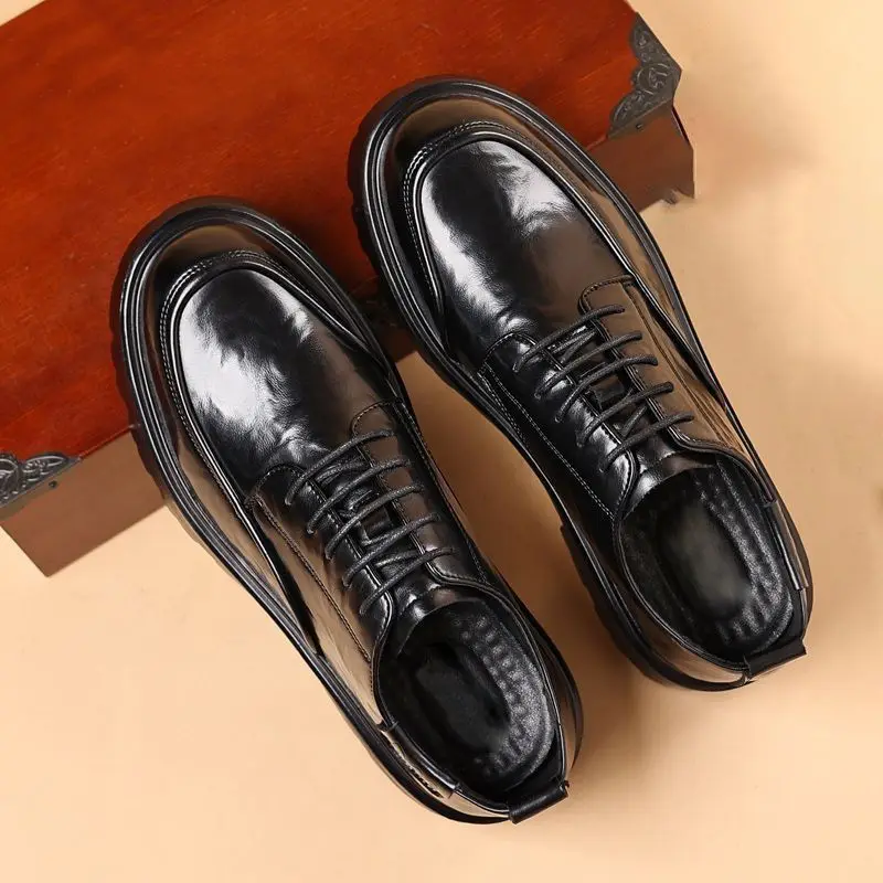 

Дышащие мужские кожаные туфли с круглым носком, низкая цена из искусственной кожи, новинка из обычной воловьей кожи, элегантная летняя распродажа, мужская повседневная обувь в стиле ретро