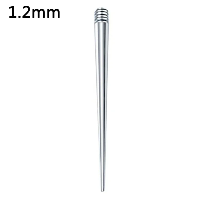 667E Stainless Steel Guide Rod (3cm Length) Piercing Stretching Tool for Internally Threaded or Externally Threaded Jewelry